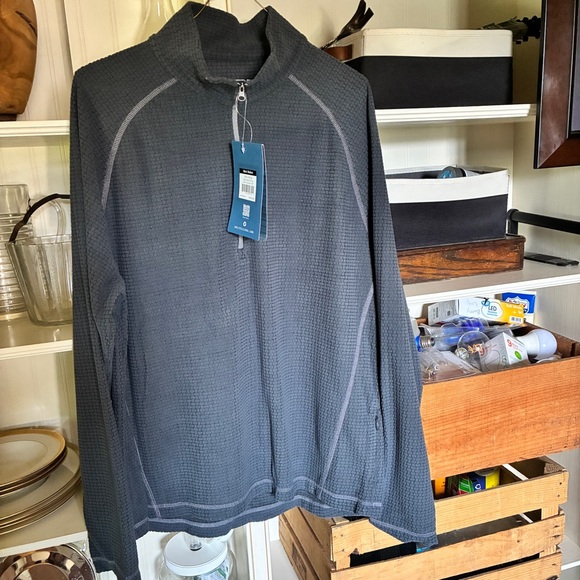 White Sierra 1/4 Zip Long Sleeve Shirt - Picture 6 of 6